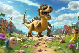 儿童恐龙故事 - 少儿故事恐龙