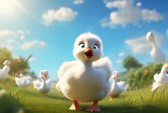 儿童故事小鹅视频大全 - 小白鹅故事视频
