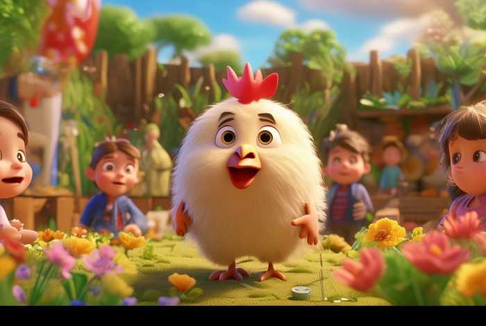 儿童故事公鸡的故事；关于小公鸡的幼儿故事