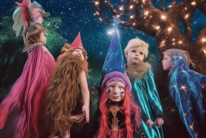 儿童神话人物（儿童神话人物装扮）