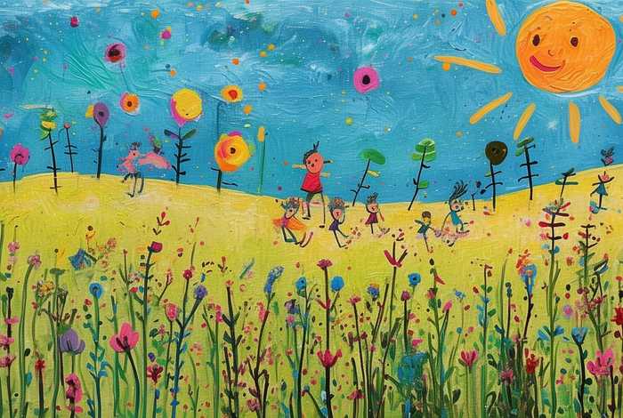 儿童手绘画图片大全，儿童手绘画图片大全简单