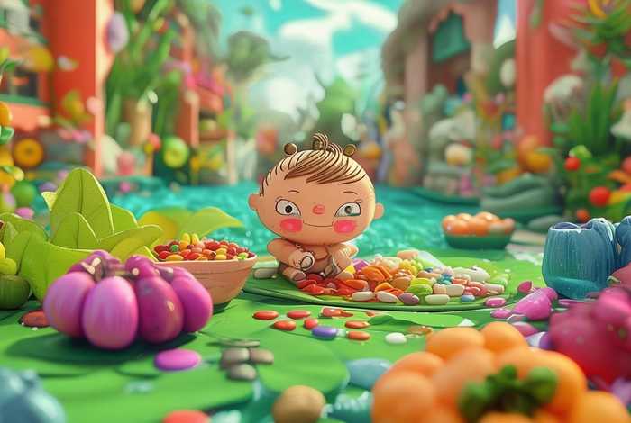 儿童故事不吃菜的小娃娃（不吃蔬菜的故事幼儿园）