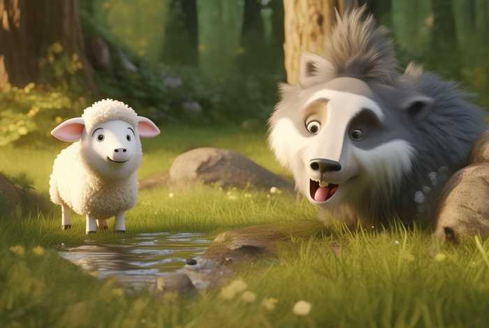 儿童故事3-6岁狼和小羊、3至6岁睡前故事狼和小羊 儿童故事3-6岁狼和小羊、3至6岁睡前故事狼和小羊