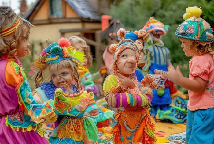 儿童故事书角色扮演服装 - 适合角色扮演的幼儿故事