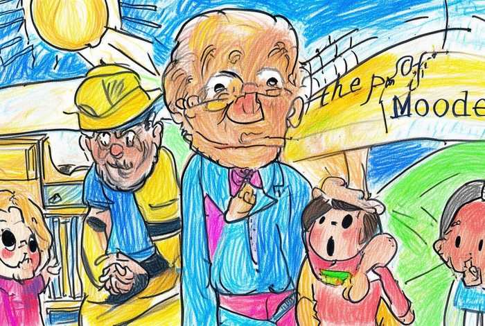 儿童榜样的力量故事（榜样的力量儿童画）