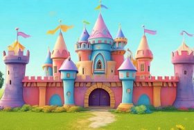 儿童城堡图片；儿童城堡图片简单又漂亮