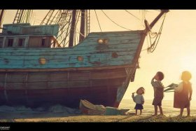 从前的船幼儿故事拓展，从前的船看图写故事