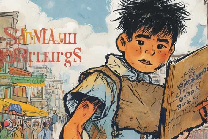 儿童故事三毛流浪记绘本，三毛流浪记绘本故事书