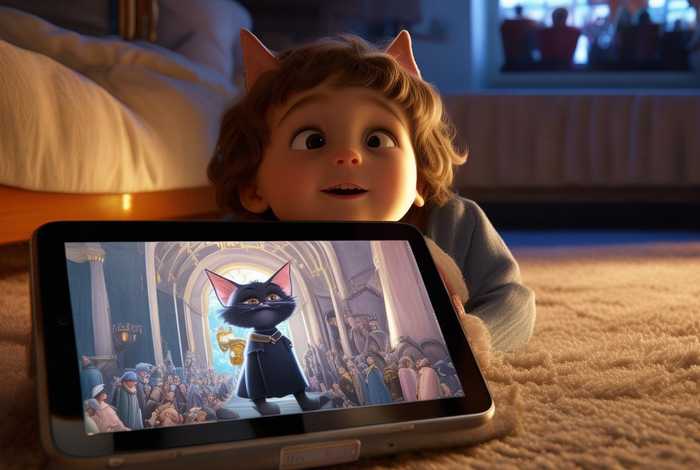 儿童睡前故事绘本《穿靴子的猫》 - 电子版绘本故事《穿靴子的猫》