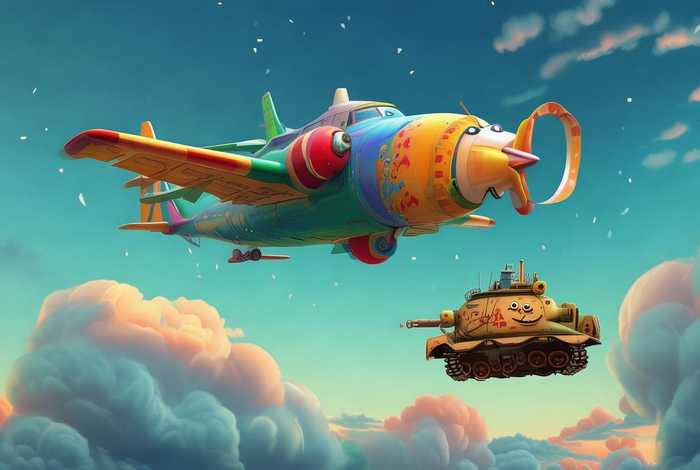 儿童睡前故事飞机坦克、飞机故事幼儿睡前故事文字