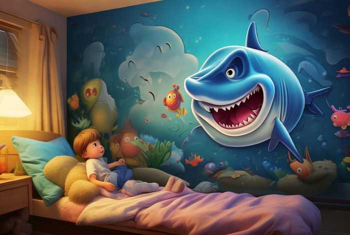 儿童睡前故事鲨鱼笑笑（睡前鲨鱼小故事）