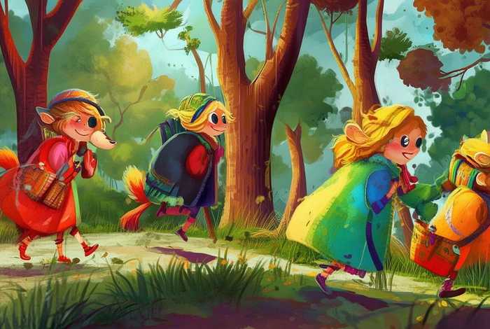 儿童冒险小故事、幼儿冒险小故事