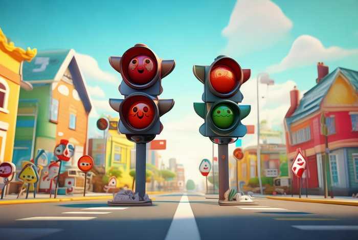 儿童故事红绿灯的故事（红绿灯的幼儿故事）