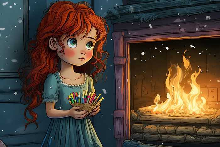 儿童故事睡前故事卖火柴的女孩，幼儿睡前故事卖火柴的小女孩
