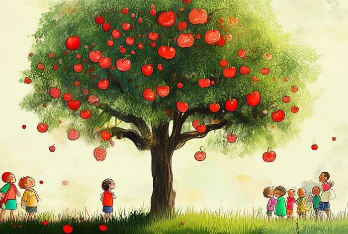 儿童故事樱桃树，樱桃树寓言故事
