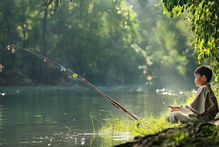《小儿垂钓》故事；《小儿垂钓》故事内容