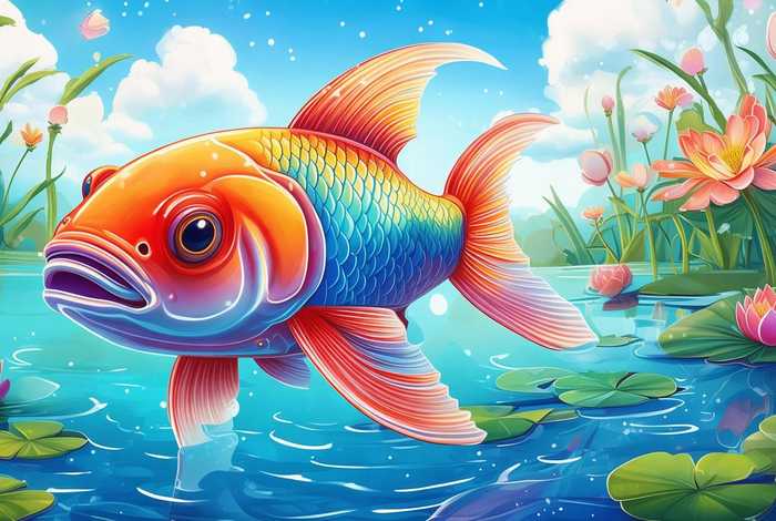 儿童故事书签小鲤鱼（课外书小鲤鱼的故事）