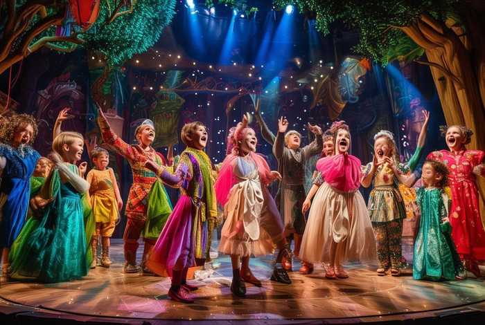 儿童剧场儿童故事 儿童剧场正在上演童话剧