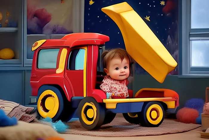 儿童翻斗车睡前故事 翻斗车故事睡前故事
