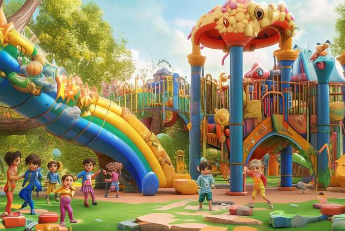 儿童游乐场童话故事（游乐场故事幼儿园）