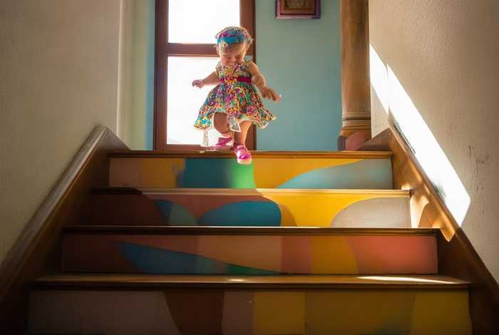 medicine绘本故事书儿童 - 绘本meli on the stairs