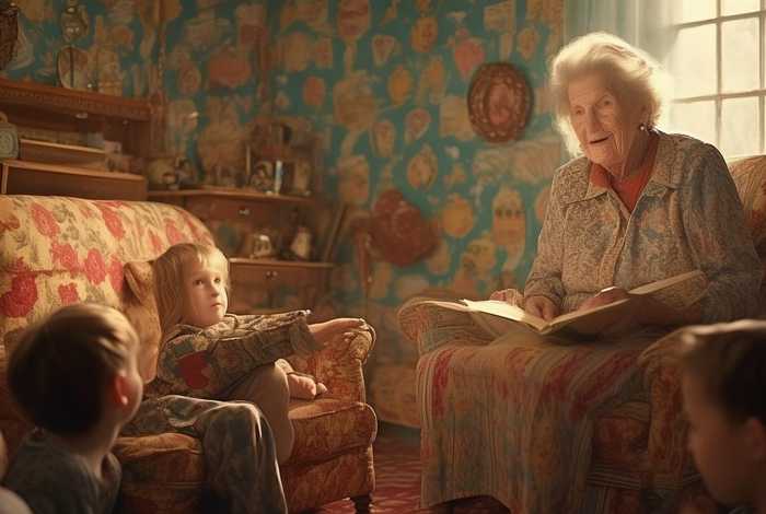 儿童故事外婆；儿歌外婆的故事