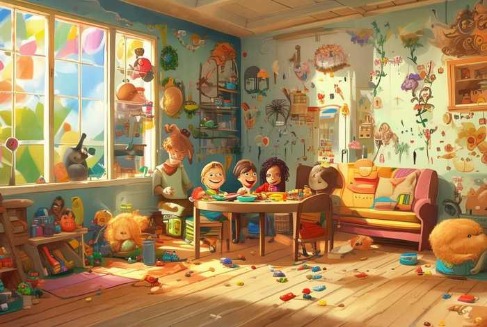 儿童画我家的样子 - 儿童画我家的样子怎么画