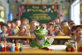 《青蛙写诗》教案 小学语文青蛙写诗教案