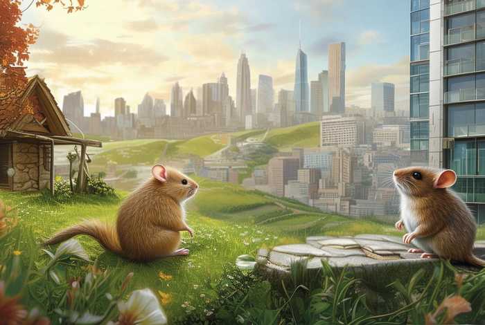 country mouse故事（the country mouse and the city mouse）