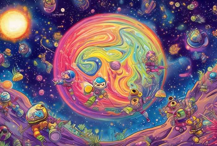 儿童宇宙星球故事 - 宇宙星球的故事