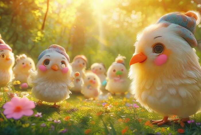 儿童故事咯咯哒，咯咯哒的故事