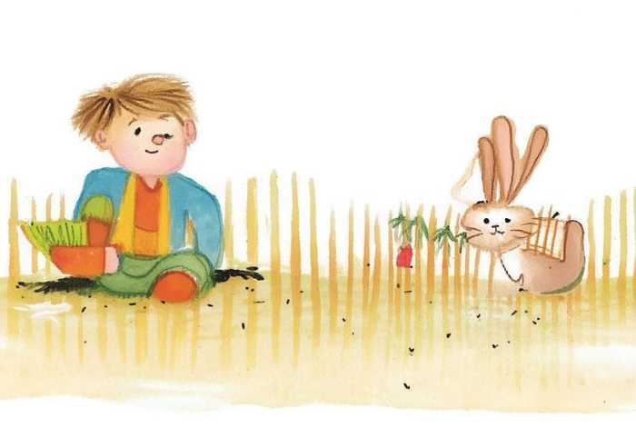 儿童故事简笔画、儿童故事简笔画守株待兔 儿童故事简笔画、儿童故事简笔画守株待兔