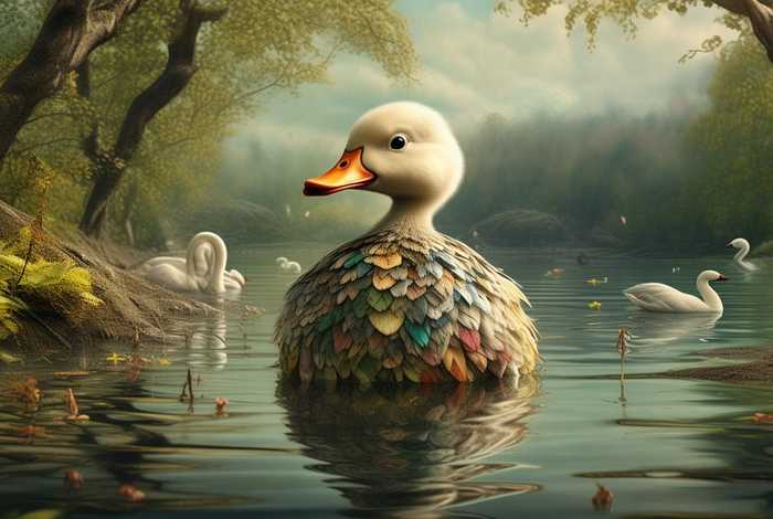 丑小鸭童话故事表演，丑小鸭故事表演视频