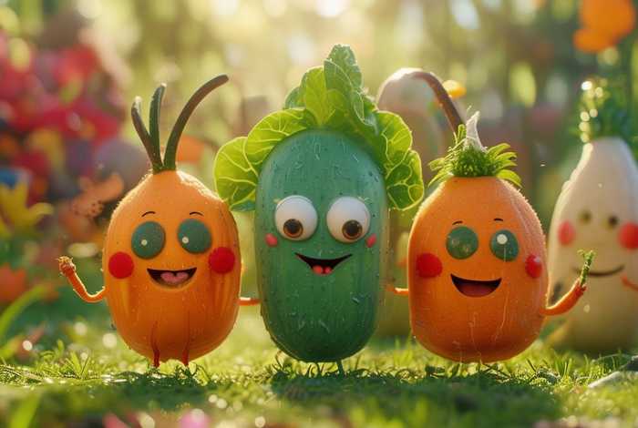 儿童故事蔬菜的故事、蔬菜的幼儿故事