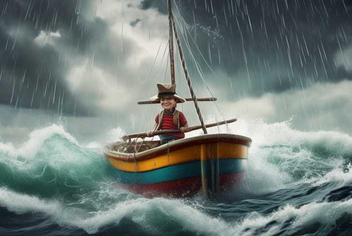 儿童故事暴风雨的故事 - 暴风雨中的故事 儿童故事暴风雨的故事 - 暴风雨中的故事