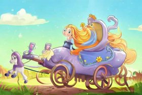 儿童公主画简单又漂亮，儿童公主画简单又漂亮儿童画交通工具