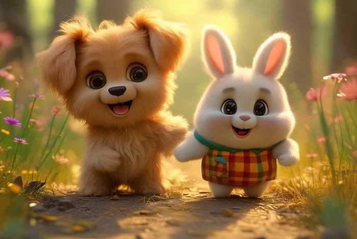 儿童故事《两个好朋友》、幼儿故事两个好朋友