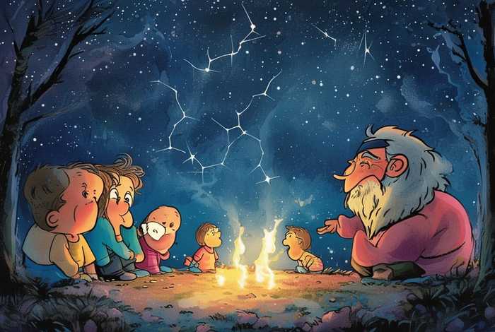 儿童北斗七星的故事 北斗七星的小故事