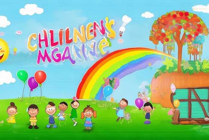 儿童画报模板（儿童画报模板下载）