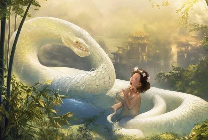 儿童经典故事白蛇、少儿故事白蛇传