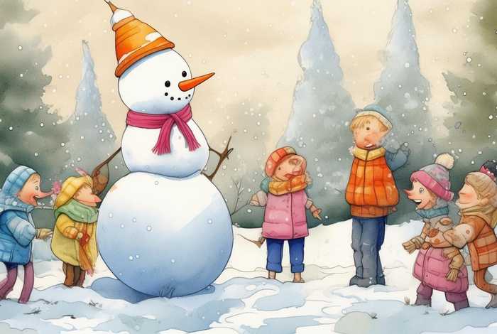 儿童故事雪（有关雪的幼儿故事）