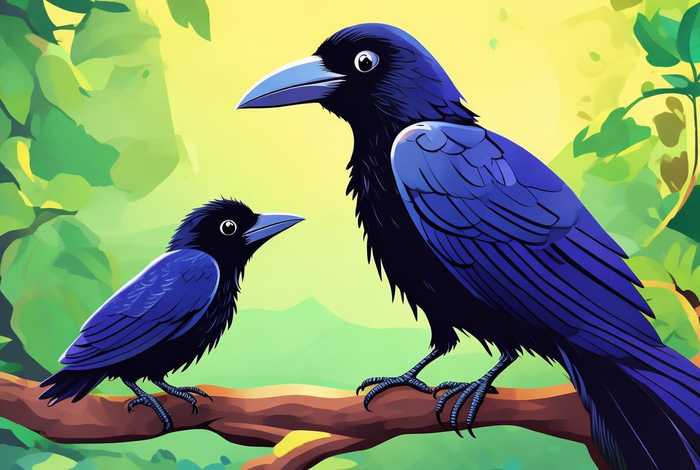 儿童绘本故事带图片 儿童绘本故事带图片小乌鸦爱妈妈