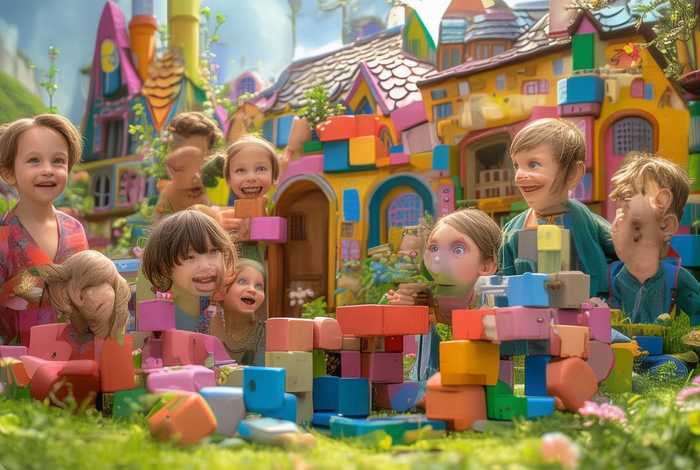 儿童故事搭房子 - 关于搭房子的绘本故事 儿童故事搭房子 - 关于搭房子的绘本故事