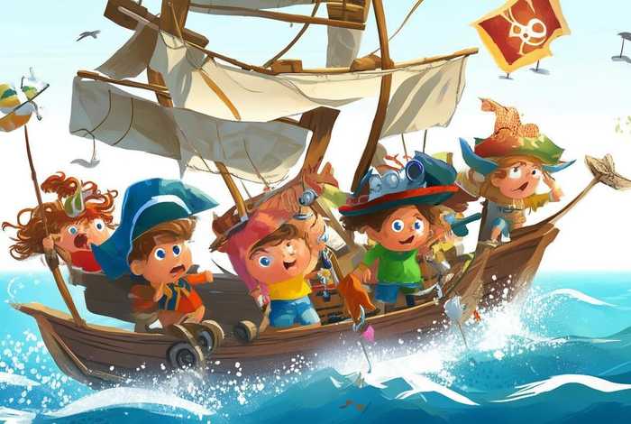 儿童海盗的故事完整版 - 播放海盗的故事