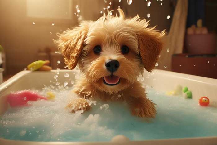 meet biscuit绘本故事 bathtime for biscuit绘本