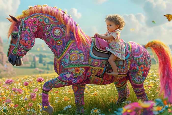 儿童故事鲜花马、以鲜花为主题的幼儿故事