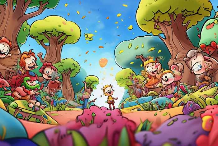 儿童漫画故事大全简单一点（小儿漫画故事大全）