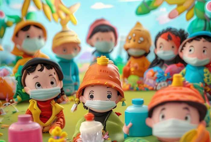 儿童动画防疫故事、儿童防御疫情动画片 儿童动画防疫故事、儿童防御疫情动画片