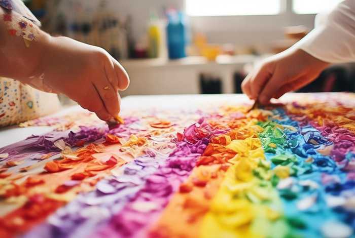 儿童花瓣手工贴图、儿童花瓣手工贴图怎么做 儿童花瓣手工贴图、儿童花瓣手工贴图怎么做