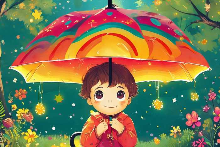 umbrella儿童故事 an umbrella故事